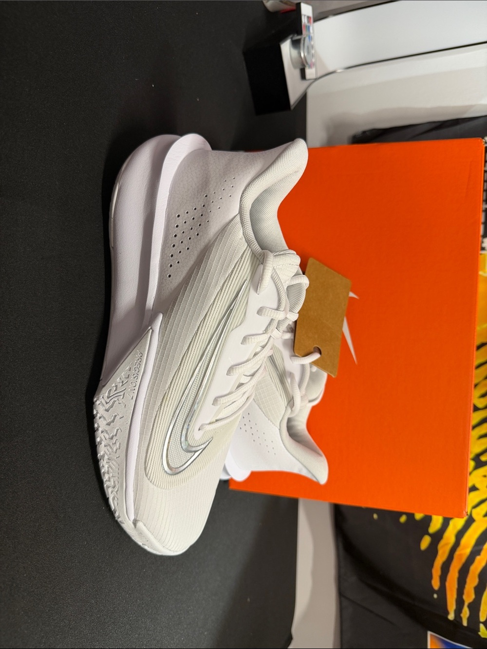 Nike Precision VII White LT Smoke Grey